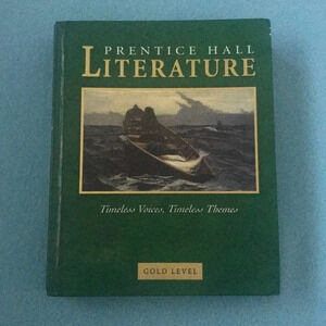 PRENTICE Hall Literature Student Text book gold level